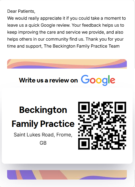 Google Review QR Code